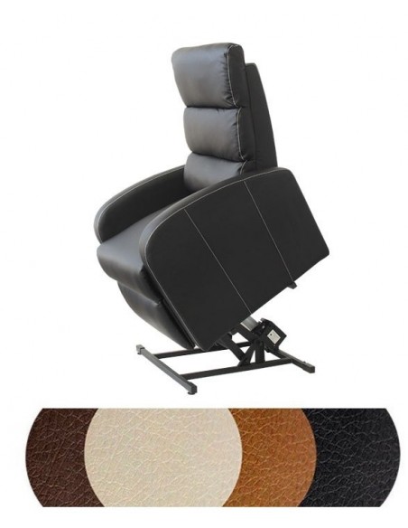 Deluxe - Sillón Relax Masaje Elevador Compact Antiestrés Levanta Personas -