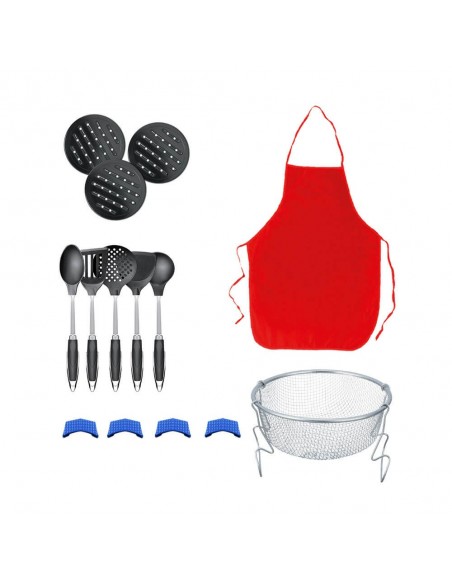 Batería de cocina Profesional de Titanio con Fondo de Piedra Completa 