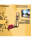 Bicicleta elíptica - 8 intensidades diferentes - Conexión app Kinomap - Chasis Reforzado Soporta hasta 150kgs
