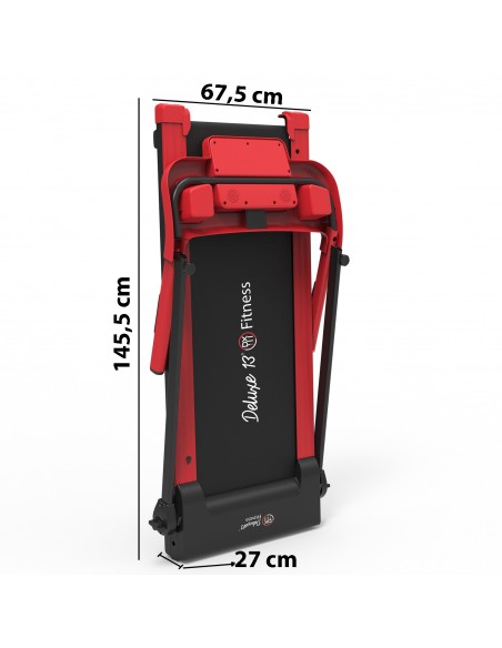 Cinta de Andar Correr - Motor 1500W 2CV - Plegable - Soporta 150 kgs