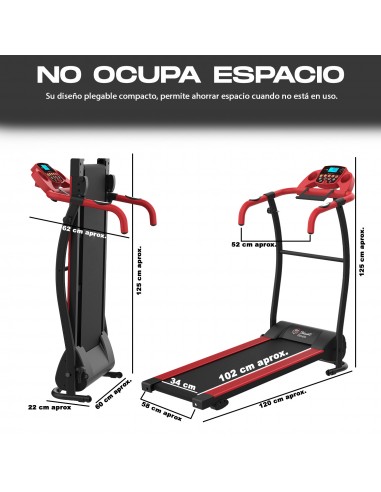 Cinta de Correr Plegable y Andar Deluxe...