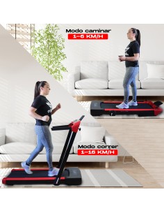 Cinta de Correr Trotar Andar electrica plegable 2 en 1 -... 2