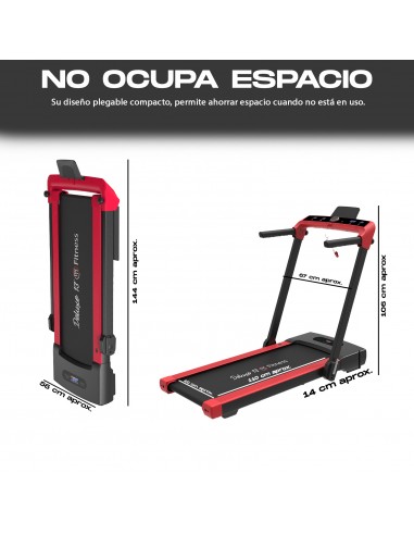 Cinta de Correr Trotar Andar electrica plegable...