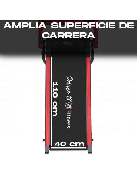 Cinta de Correr Plegable con Motor Eléctrico 1500W - Ideal para Andar Correr Trotar - Aguanta 150 kgs - Velocidad 1-14km