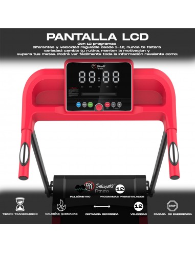 Cinta de Correr Plegable 1000W | Cinta de Andar...