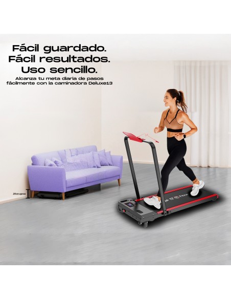 Cinta de Correr Ultraplana 1000W | Cinta de Andar Plegable HSM-W04F