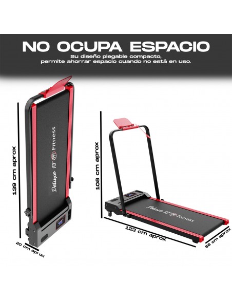 Cinta de Correr Ultraplana 1000W | Cinta de Andar Plegable HSM-W04F