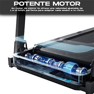 Motor eléctrico silencioso de 1000W para casa